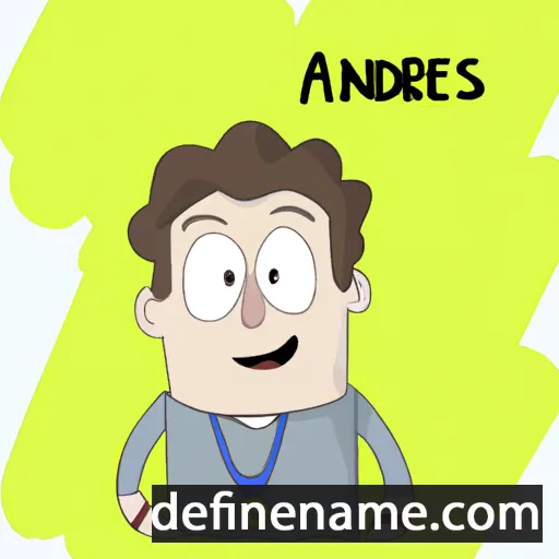 Andrés cartoon