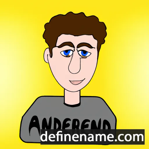 cartoon of the name Andrei