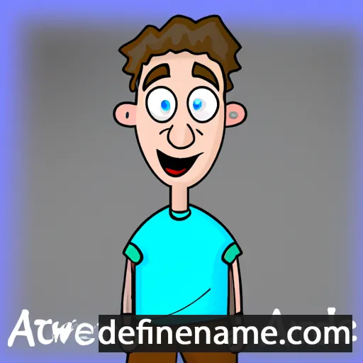 cartoon of the name Andrew