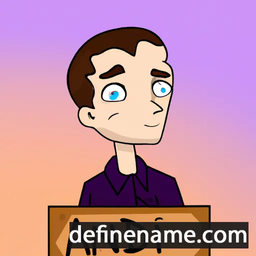 cartoon of the name Andrii