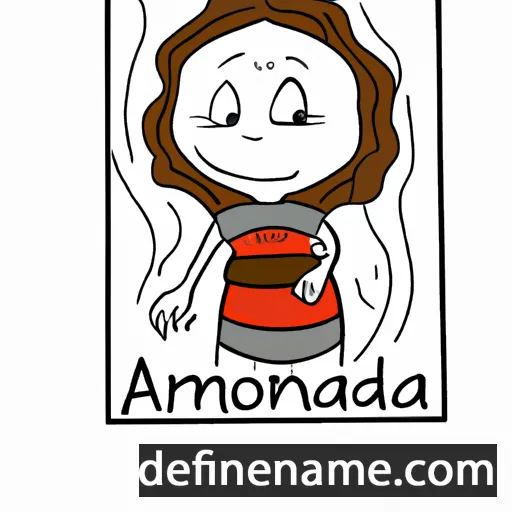 cartoon of the name Andromache