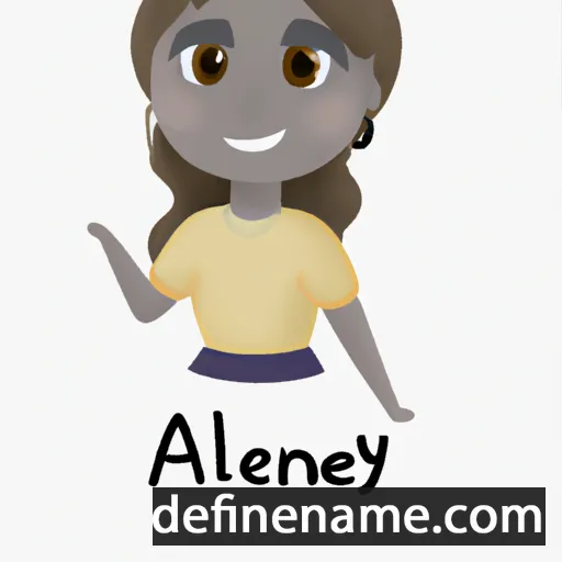 cartoon of the name Aneliya