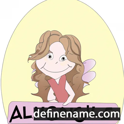 cartoon of the name Angelina