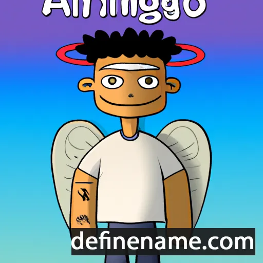 cartoon of the name Angelino