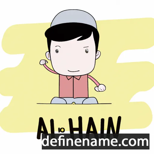 cartoon of the name Anh