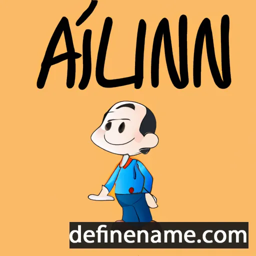 cartoon of the name Anıl