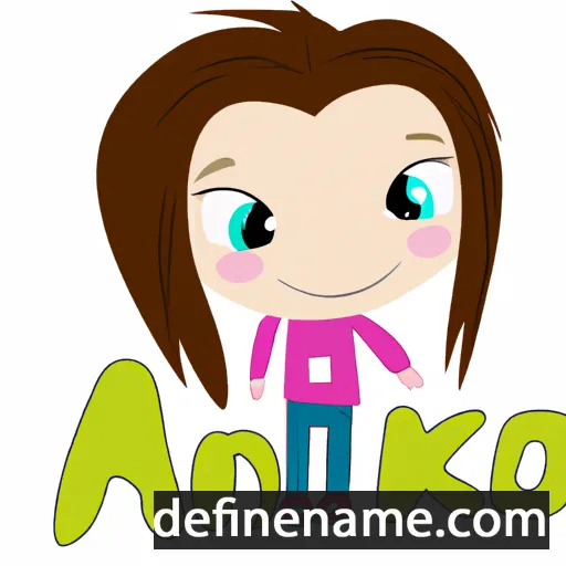 Anikó cartoon