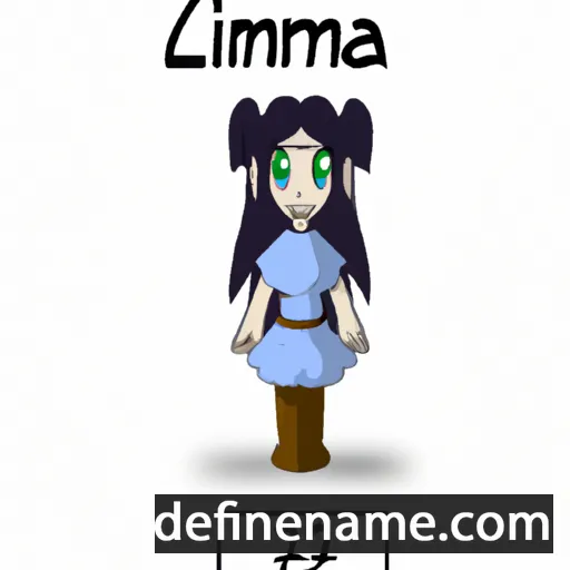 cartoon of the name Anima