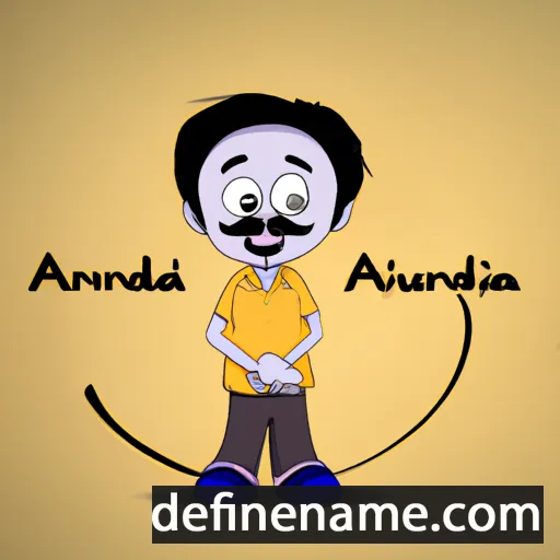 Aniruddha cartoon