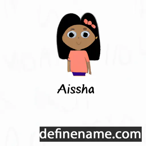 Anisha cartoon