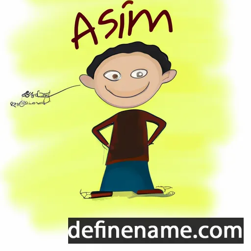 cartoon of the name Anisim