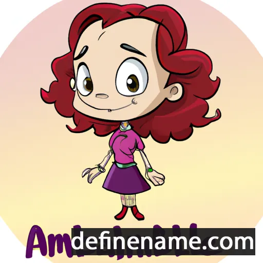 cartoon of the name Annabel