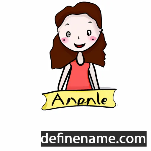 cartoon of the name Annalee