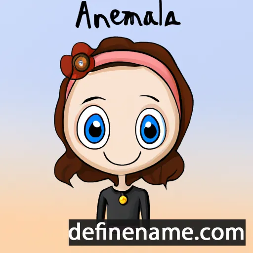 cartoon of the name Annalena