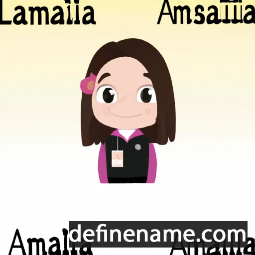 cartoon of the name Annalisa