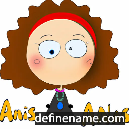 cartoon of the name Annas