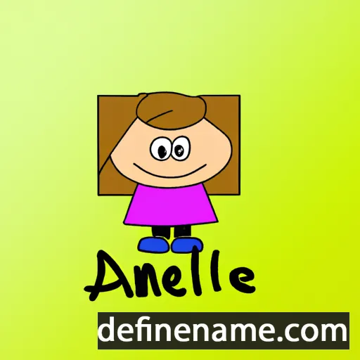 cartoon of the name Anneli