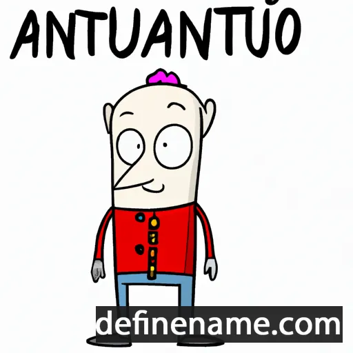 cartoon of the name Annunziato