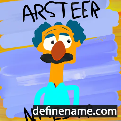 cartoon of the name Ansbert