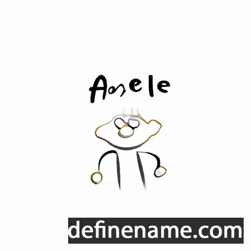 cartoon of the name Anselme