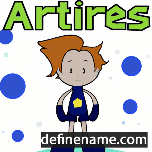 cartoon of the name Antares