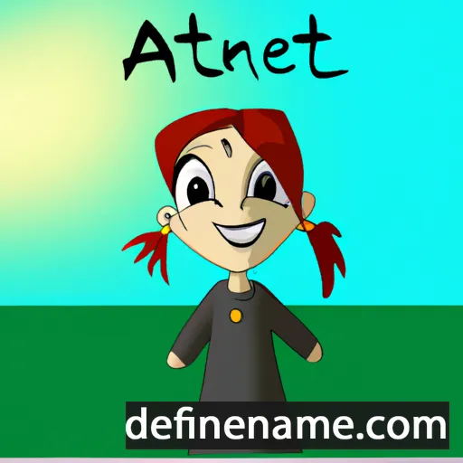 cartoon of the name Antea