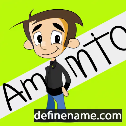 cartoon of the name Antelmo