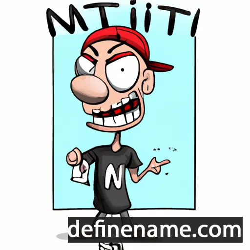 cartoon of the name Anti