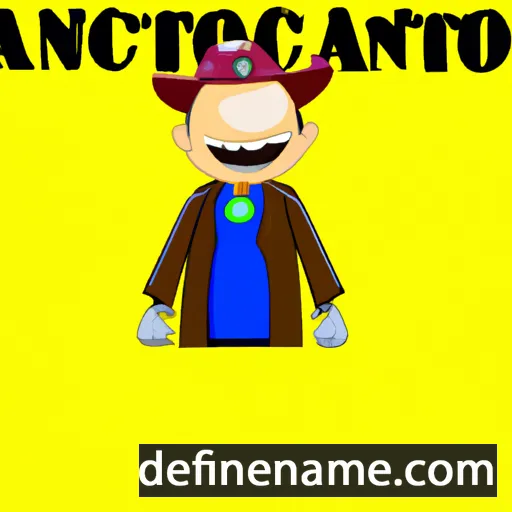 Antinanco cartoon