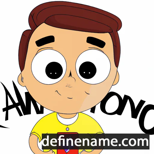 Antônio cartoon