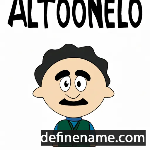 cartoon of the name Antonello