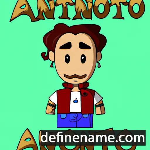 Antonio cartoon