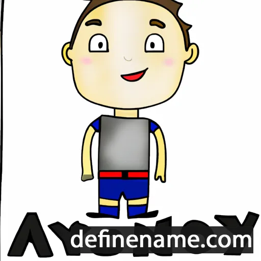 cartoon of the name Antony