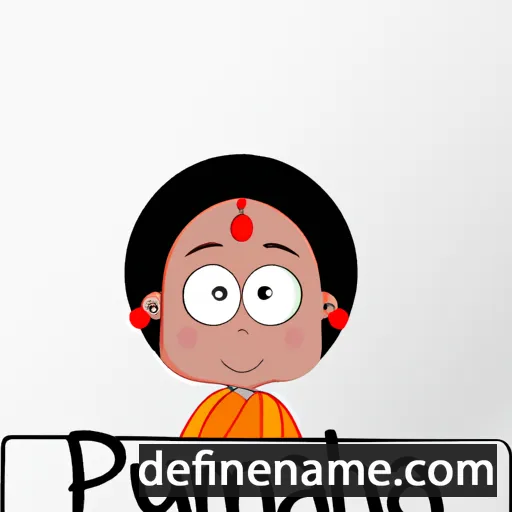 cartoon of the name Anupama