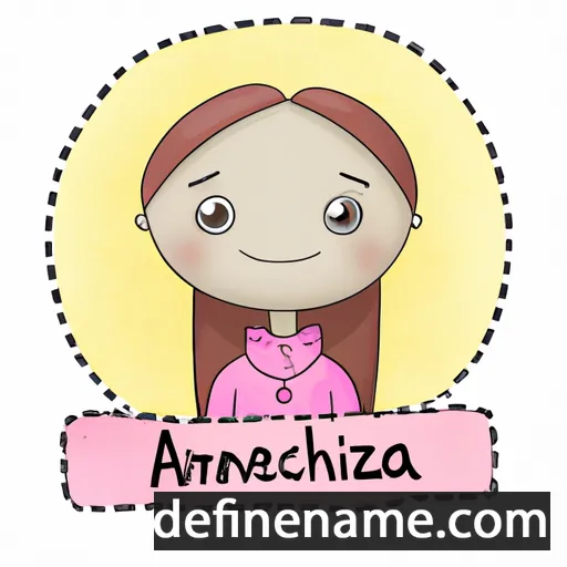 cartoon of the name Anzhelina