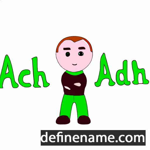 Aodhán cartoon