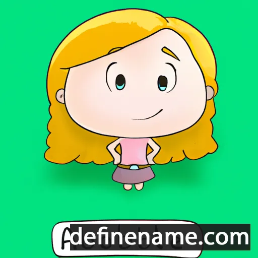 cartoon of the name Aoibhe