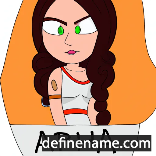 cartoon of the name Aphra