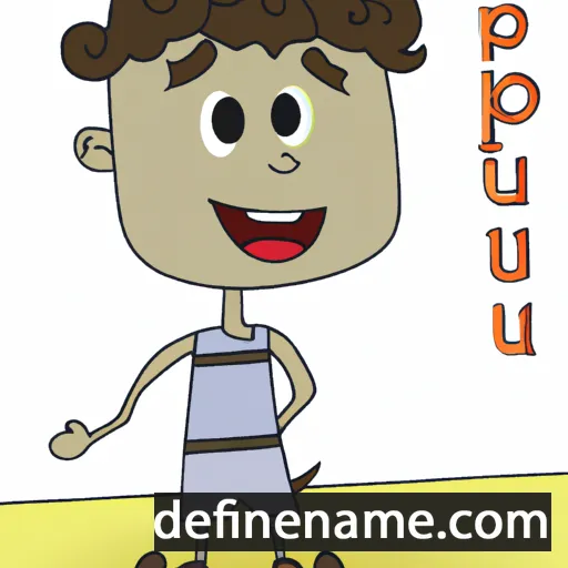 cartoon of the name Appius