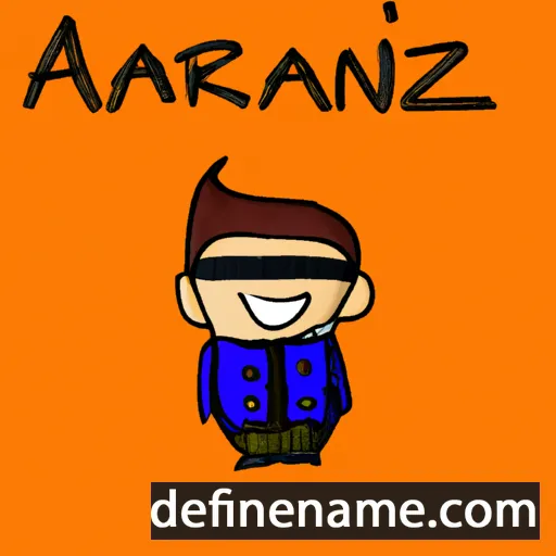 cartoon of the name Aránzazu