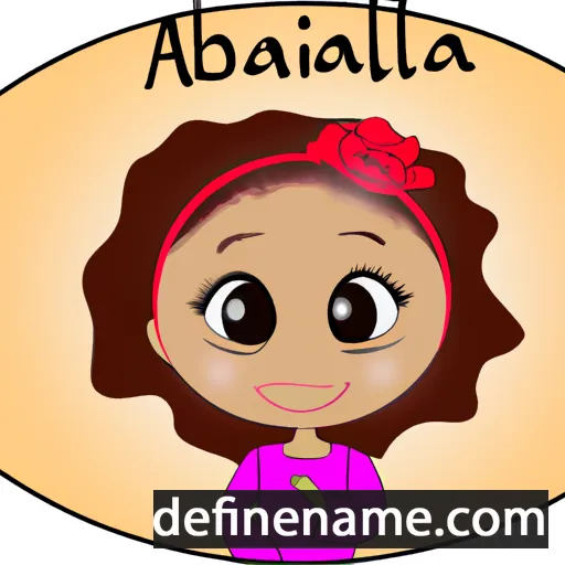 cartoon of the name Arabella