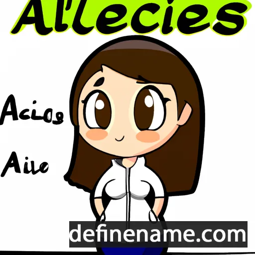 cartoon of the name Aracelis