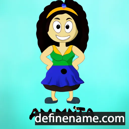 cartoon of the name Araminta