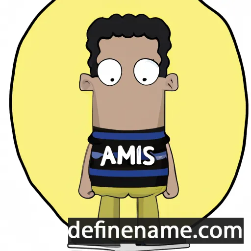 cartoon of the name Aramis