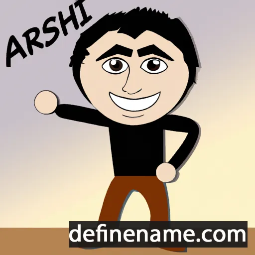 Arash cartoon