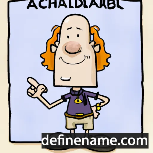 Archibald cartoon