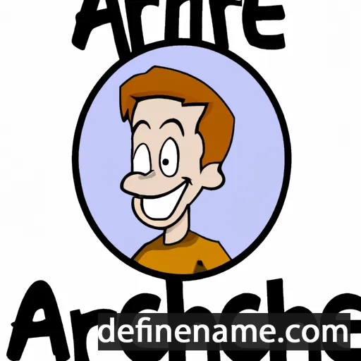 cartoon of the name Archie