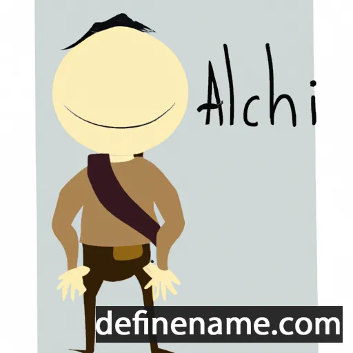 cartoon of the name Archil