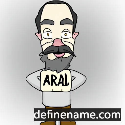 cartoon of the name Ardal