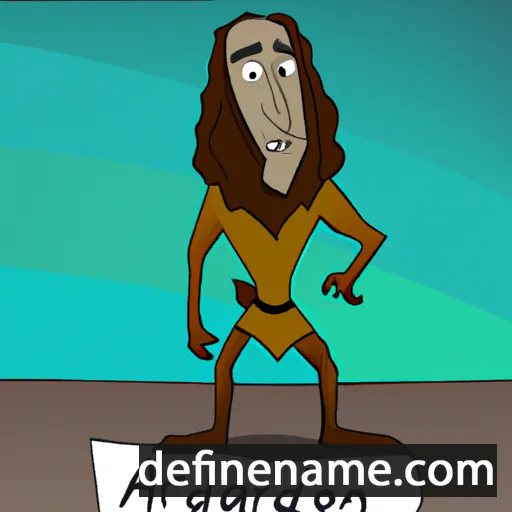 cartoon of the name Ardalion